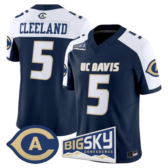 Men's UC Davis Aggies 2026 Vapor Limited Jersey - All Stitched