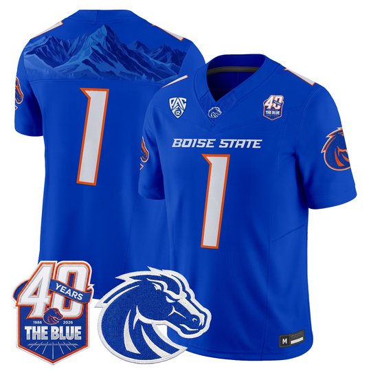 Men's Boise State Broncos Special Edition Vapor Limited Jersey - Stitched