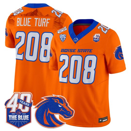 Men's Boise State Broncos Special Edition Vapor Limited Jersey - Stitched