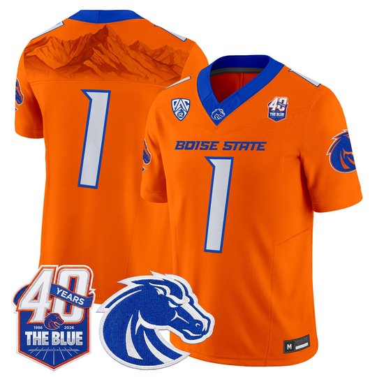 Men's Boise State Broncos Special Edition Vapor Limited Jersey - Stitched