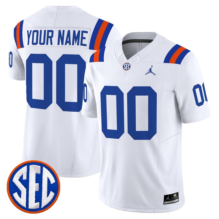 Florida Gators '1960s Throwback' Vapor Limited Custom Jersey - All Stitched
