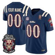 Ole Miss Rebels Día de los Muertos Vapor Limited Custom Jersey - All Stitched