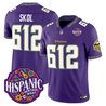 Men's Minnesota Vikings 2026 Latino Heritage Month Vapor Limited Jersey - All Stitched