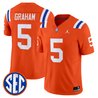 Men's Florida Gators '1960s Throwback' Vapor Limited Jersey - All Stitched