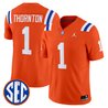 Men's Florida Gators '1960s Throwback' Vapor Limited Jersey - All Stitched