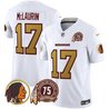 Men's Washington Redskins 75th Patch Throwback Vapor Limited Jersey V2 - All Stitched