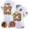 Men's Washington Redskins 75th Patch Throwback Vapor Limited Jersey V2 - All Stitched