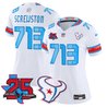 Women's Houston Texans 2026 "Rivalries" Vapor Limited Jersey - 25th Year Anniversary Patch - All Stitched