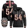 Men's San Francisco 49ers Día de los Muertos Premium Pullover Hoodie - All Stitched