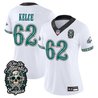 Women's Philadelphia Eagles Día de los Muertos Vapor Limited Jersey - All Stitched