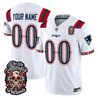 New England Patriots Día de los Muertos Vapor Limited Custom Jersey - All Stitched