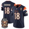 Men's Denver Broncos Día de los Muertos Vapor Limited Jersey - All Stitched