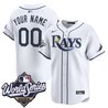 Tampa Bay Rays 2026 World Series Vapor Premier Limited Custom Jersey - All Stitched