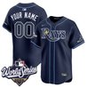 Tampa Bay Rays 2026 World Series Vapor Premier Limited Custom Jersey - All Stitched