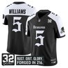 Men's Cleveland Browns 'Gothic Dawg Shadows Drop' Vapor Limited Jersey - All Stitched