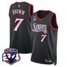 Men's Philadelphia 76ers Swingman Jersey - 24th Season Patch - All Stitched