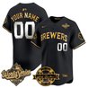 Milwaukee Brewers 2026 World Series Vapor Premier Limited Custom Jersey V2 - Bob Uecker Patch - All Stitched