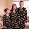 San Francisco 49ers Long Sleeve Satin Pajama Set V2