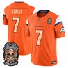 Men's Denver Broncos Día de los Muertos Vapor Limited Jersey - All Stitched
