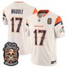 Men's Denver Broncos Día de los Muertos Vapor Limited Jersey - All Stitched