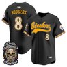 Men's Pittsburgh Steelers Día de los Muertos Vapor Limited Baseball Jersey - All Stitched