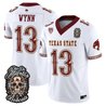 Men's Texas State Bobcats Día de los Muertos Vapor Limited Jersey - All Stitched
