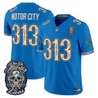 Men's Detroit Lions Día de los Muertos Vapor Limited Jersey - All Stitched