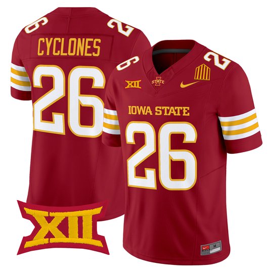 Men's Iowa State Cyclones 2026 Vapor Limited Jersey - All Stitched