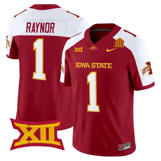 Men's Iowa State Cyclones 2026 Vapor Limited Jersey - All Stitched