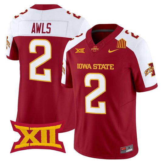 Men's Iowa State Cyclones 2026 Vapor Limited Jersey - All Stitched