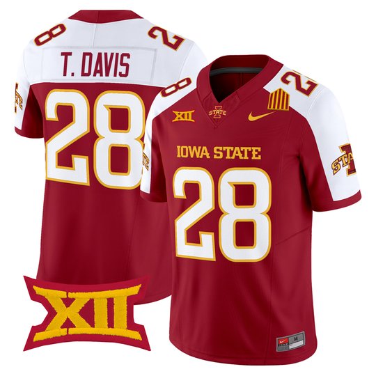 Men's Iowa State Cyclones 2026 Vapor Limited Jersey - All Stitched