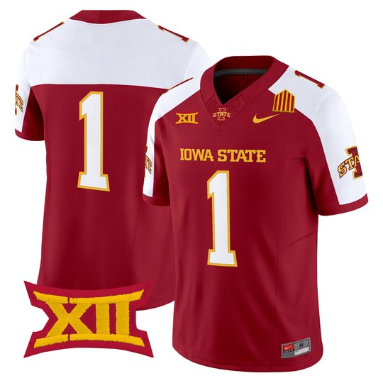 Men's Iowa State Cyclones 2026 Vapor Limited Jersey - All Stitched
