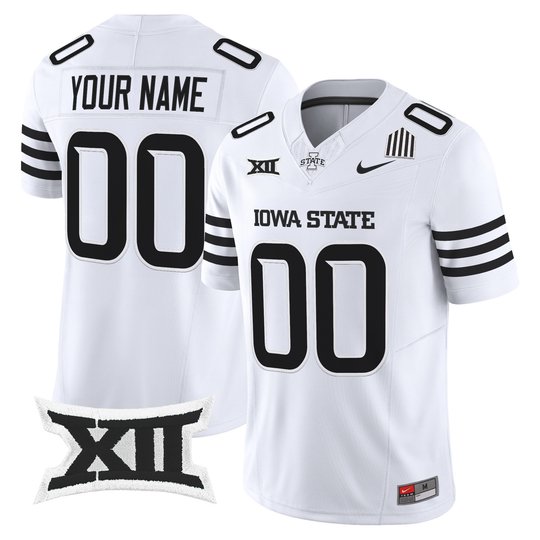Iowa State Cyclones 2026 Vapor Limited Custom Jersey - All Stitched