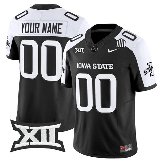 Iowa State Cyclones 2026 Vapor Limited Custom Jersey - All Stitched