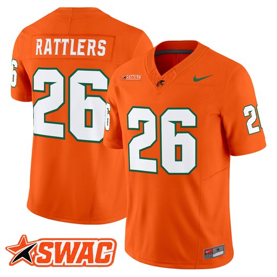 Men's Florida A&M Rattlers 2026 Vapor Limited Jersey - All Stitched