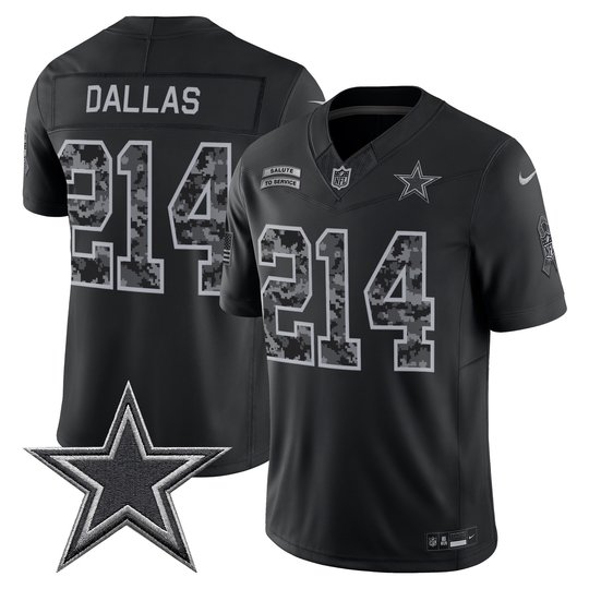 Dallas Cowboys 2026 Salute to Service Vapor Limited Jersey - All Stitched