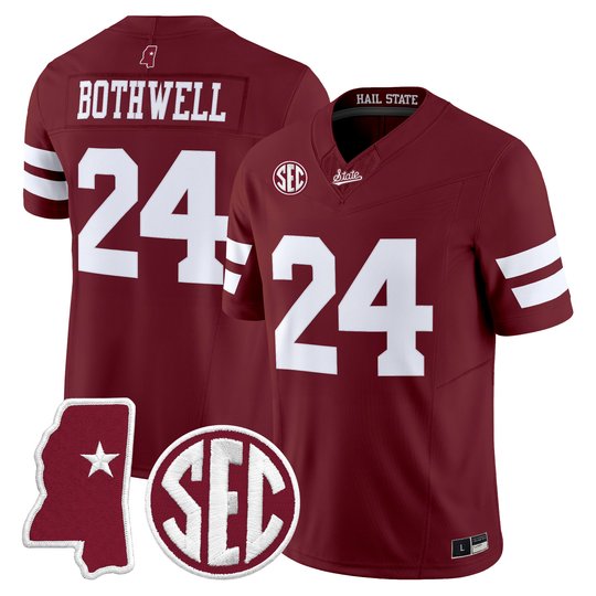 Men's Mississippi State Bulldogs 2026 Vapor Limited Jersey - All Stitched