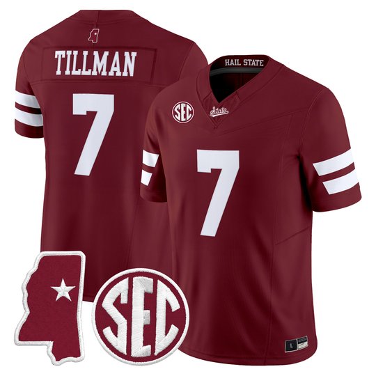 Men's Mississippi State Bulldogs 2026 Vapor Limited Jersey - All Stitched