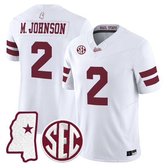 Men's Mississippi State Bulldogs 2026 Vapor Limited Jersey - All Stitched