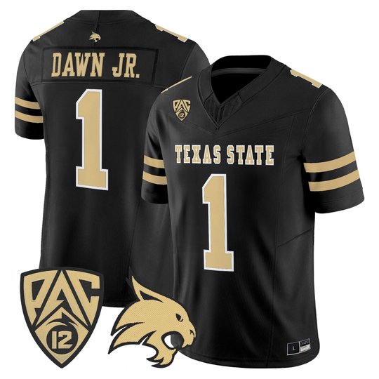 Texas State Bobcats 2026 Dark Mode Vapor Limited Jersey - All Stitched