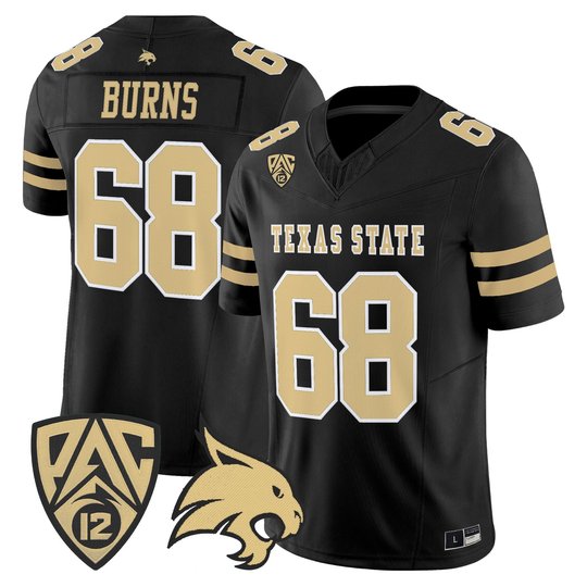 Texas State Bobcats 2026 Dark Mode Vapor Limited Jersey - All Stitched