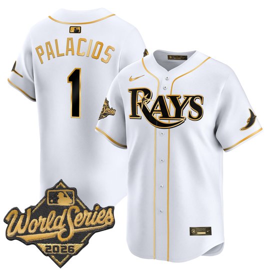 Men's Tampa Bay Rays 2026 World Series Vapor Premier Limited Jersey - All Stitched