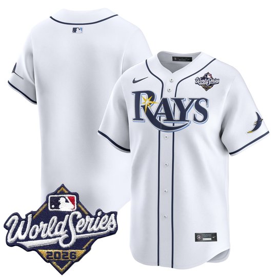 Men's Tampa Bay Rays 2026 World Series Vapor Premier Limited Jersey V2 - All Stitched