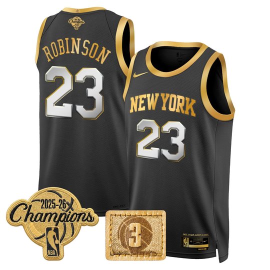 Men's New York Knicks 2026 Champions Edition Swingman Jersey - All Stitched