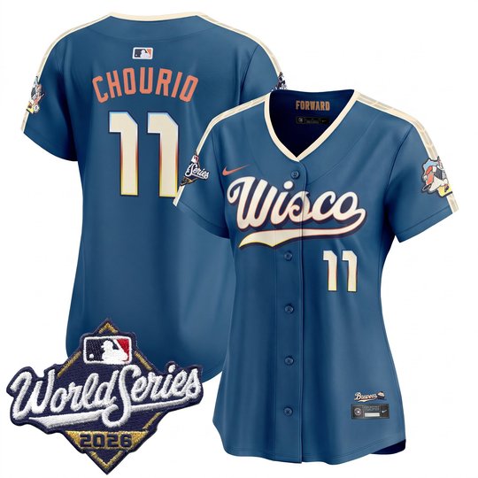 Women's Milwaukee Brewers 2026 World Series Vapor Premier Limited Jersey - All Stitched