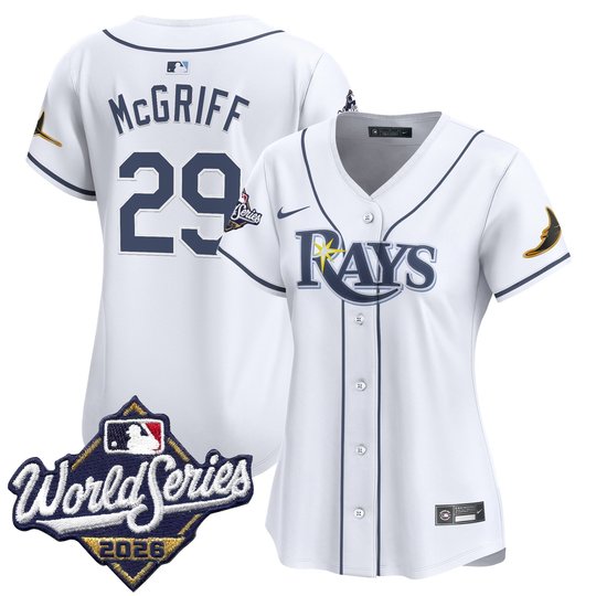 Women's Tampa Bay Rays 2026 World Series Vapor Premier Limited Jersey - All Stitched