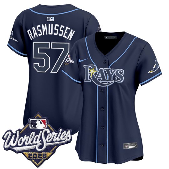 Women's Tampa Bay Rays 2026 World Series Vapor Premier Limited Jersey - All Stitched