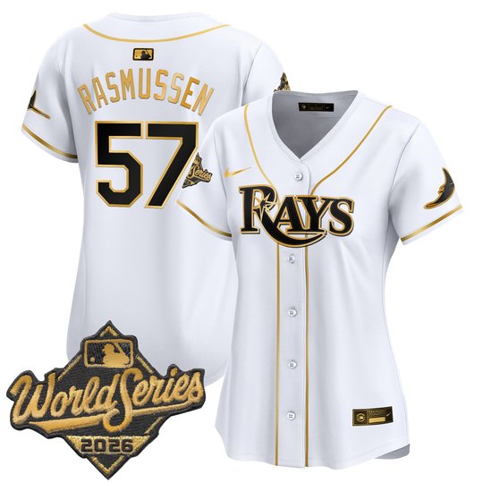 Women's Tampa Bay Rays 2026 World Series Vapor Premier Limited Jersey - All Stitched