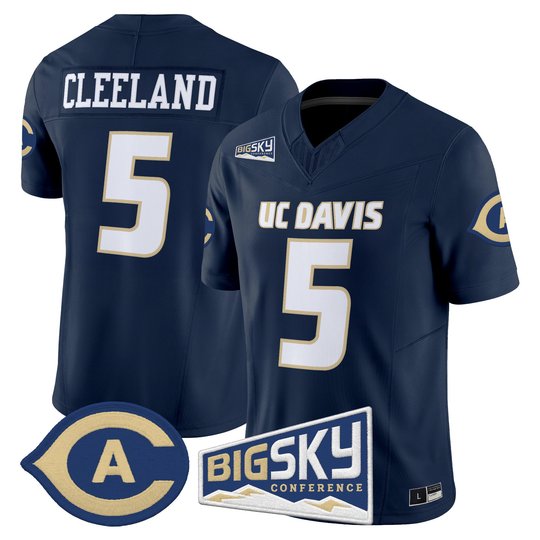 Men's UC Davis Aggies 2026 Vapor Limited Jersey - All Stitched