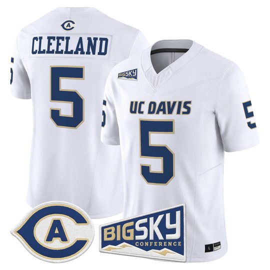 Men's UC Davis Aggies 2026 Vapor Limited Jersey - All Stitched